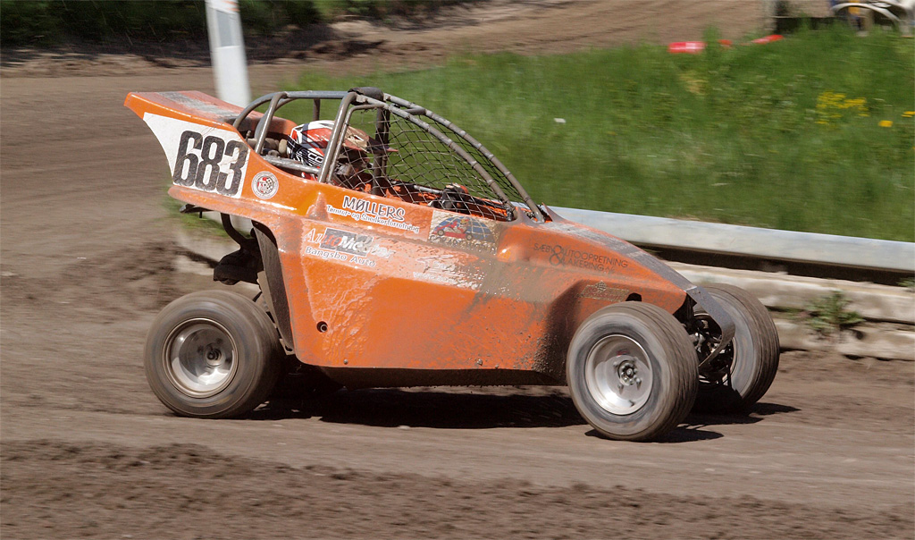 Dennis Munch er gået i front for DM i 650 ccm.-klassen
(Foto: Åge Keseler Kirketerp)